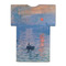 Impression Sunrise by Claude Monet Jersey Bottle Cooler - BACK (flat)