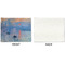 Impression Sunrise by Claude Monet Linen Placemat - APPROVAL Single (single sided)