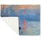 Impression Sunrise by Claude Monet Linen Placemat - Folded Corner (single side)