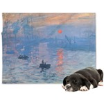 Impression Sunrise by Claude Monet Dog Blanket - Large