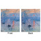 Impression Sunrise by Claude Monet Minky Blanket - 50"x60" - Double Sided - Front & Back