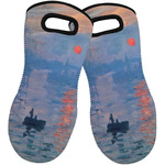 Impression Sunrise by Claude Monet Neoprene Oven Mitts - Set of 2