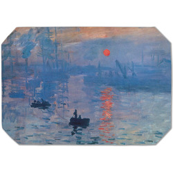 Impression Sunrise by Claude Monet Dining Table Mat - Octagon (Single-Sided)