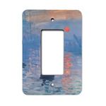 Impression Sunrise by Claude Monet Rocker Style Light Switch Cover