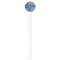 Impression Sunrise by Claude Monet White Plastic 7" Stir Stick - Round - Single Stick