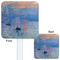 Impression Sunrise by Claude Monet White Plastic Stir Stick - Double Sided - Approval