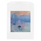 Impression Sunrise by Claude Monet White Treat Bag - Front View