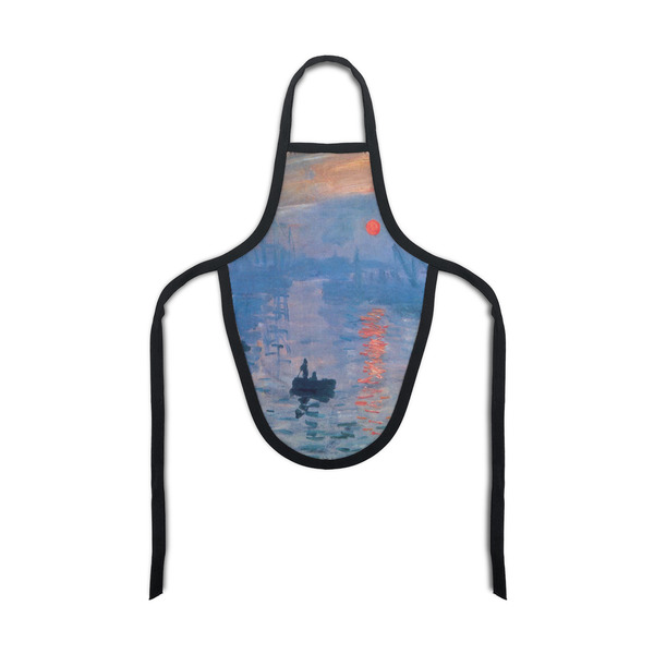 Custom Impression Sunrise by Claude Monet Bottle Apron