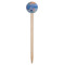 Impression Sunrise by Claude Monet Wooden 6" Food Pick - Round - Single Pick