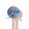 Impression Sunrise by Claude Monet Wooden 6" Stir Stick - Round - Single Sided - Front & Back