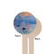 Impression Sunrise by Claude Monet Wooden 7.5" Stir Stick - Round - Single Sided - Front & Back