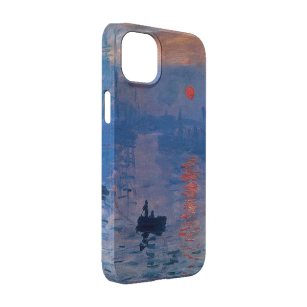 Custom Impression Sunrise by Claude Monet iPhone Case - Plastic - iPhone 14