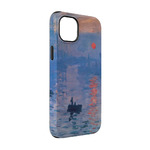 Impression Sunrise by Claude Monet iPhone Case - Rubber Lined - iPhone 14