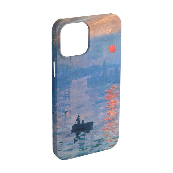 Custom Impression Sunrise by Claude Monet iPhone Case - Plastic - iPhone 15