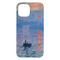 Impression Sunrise by Claude Monet iPhone 15 Pro Max Case - Back