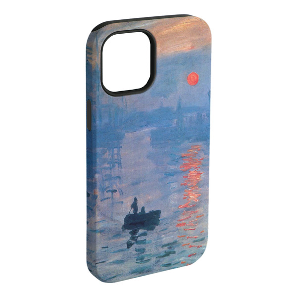 Custom Impression Sunrise by Claude Monet iPhone Case - Rubber Lined