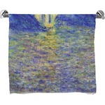 Waterloo Bridge by Claude Monet Bath Towel