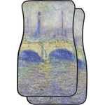 Waterloo Bridge by Claude Monet Car Floor Mats (Front Seat)