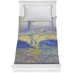 Waterloo Bridge by Claude Monet Comforter - Twin