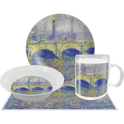 Waterloo Bridge by Claude Monet Dinner Set - Single 4 Pc Setting