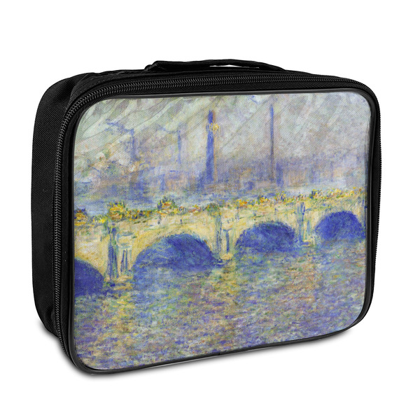 Custom Waterloo Bridge by Claude Monet Insulated Lunch Bag