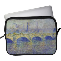 Waterloo Bridge by Claude Monet Laptop Sleeve / Case - 15"