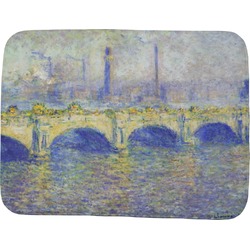 Waterloo Bridge by Claude Monet Memory Foam Bath Mat - 48"x36"
