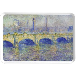 Waterloo Bridge by Claude Monet Serving Tray