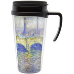 Waterloo Bridge by Claude Monet Acrylic Travel Mug with Handle