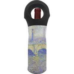 Waterloo Bridge by Claude Monet Wine Tote Bag