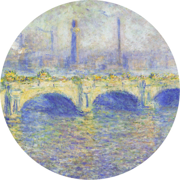 Custom Waterloo Bridge by Claude Monet Multipurpose Round Labels - 2"