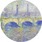 Waterloo Bridge by Claude Monet 2" Multipurpose Round Labels - Single Sticker