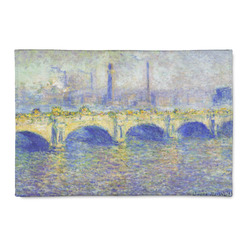 Waterloo Bridge by Claude Monet 2' x 3' Patio Rug