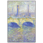 Waterloo Bridge by Claude Monet Wood Print - 20x30