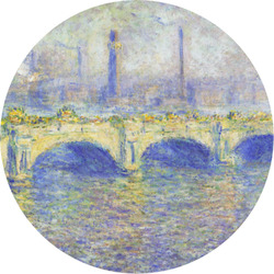 Waterloo Bridge by Claude Monet Multipurpose Round Labels - 3"