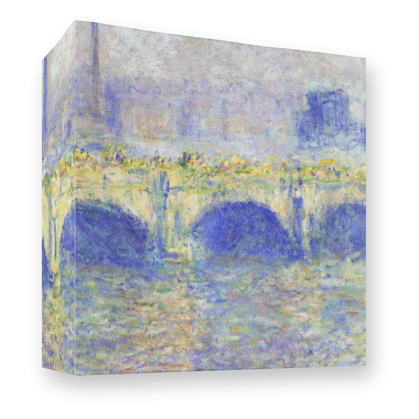 Custom Waterloo Bridge by Claude Monet 3 Ring Binder - Full Wrap - 3"