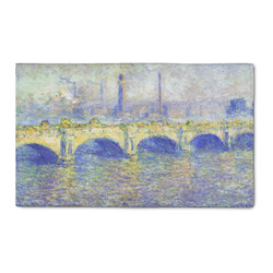 Waterloo Bridge by Claude Monet 3' x 5' Indoor Area Rug