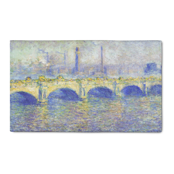 Custom Waterloo Bridge by Claude Monet 3' x 5' Indoor Area Rug