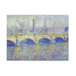Waterloo Bridge by Claude Monet 5' x 7' Indoor Area Rug