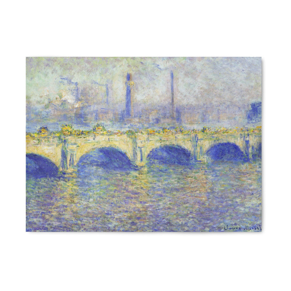 Custom Waterloo Bridge by Claude Monet 5' x 7' Patio Rug