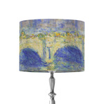 Waterloo Bridge by Claude Monet 8" Drum Lamp Shade - Fabric