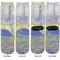 Waterloo Bridge Adult Crew Socks - Double Pair - Front and Back - Apvl