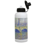 Waterloo Bridge by Claude Monet Water Bottles - Aluminum - 20 oz - White