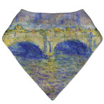 Waterloo Bridge by Claude Monet Bandana Bib