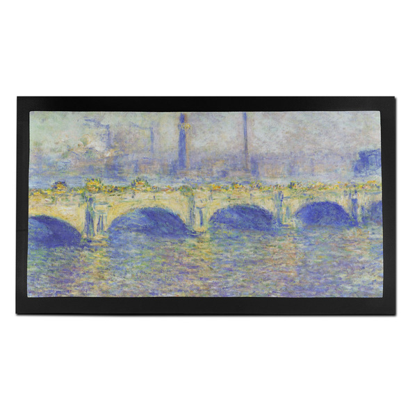 Custom Waterloo Bridge by Claude Monet Bar Mat - Small