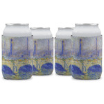 Waterloo Bridge by Claude Monet Can Cooler (12 oz) - Set of 4