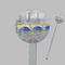 Waterloo Bridge by Claude Monet Clear Plastic 7" Stir Stick - Round - Closeup