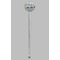 Waterloo Bridge by Claude Monet Clear Plastic 7" Stir Stick - Round - Single Stick