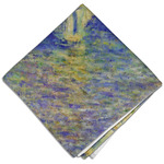 Waterloo Bridge by Claude Monet Cloth Dinner Napkin - Single