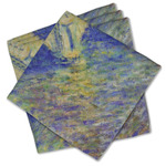 Waterloo Bridge by Claude Monet Cloth Cocktail Napkins - Set of 4